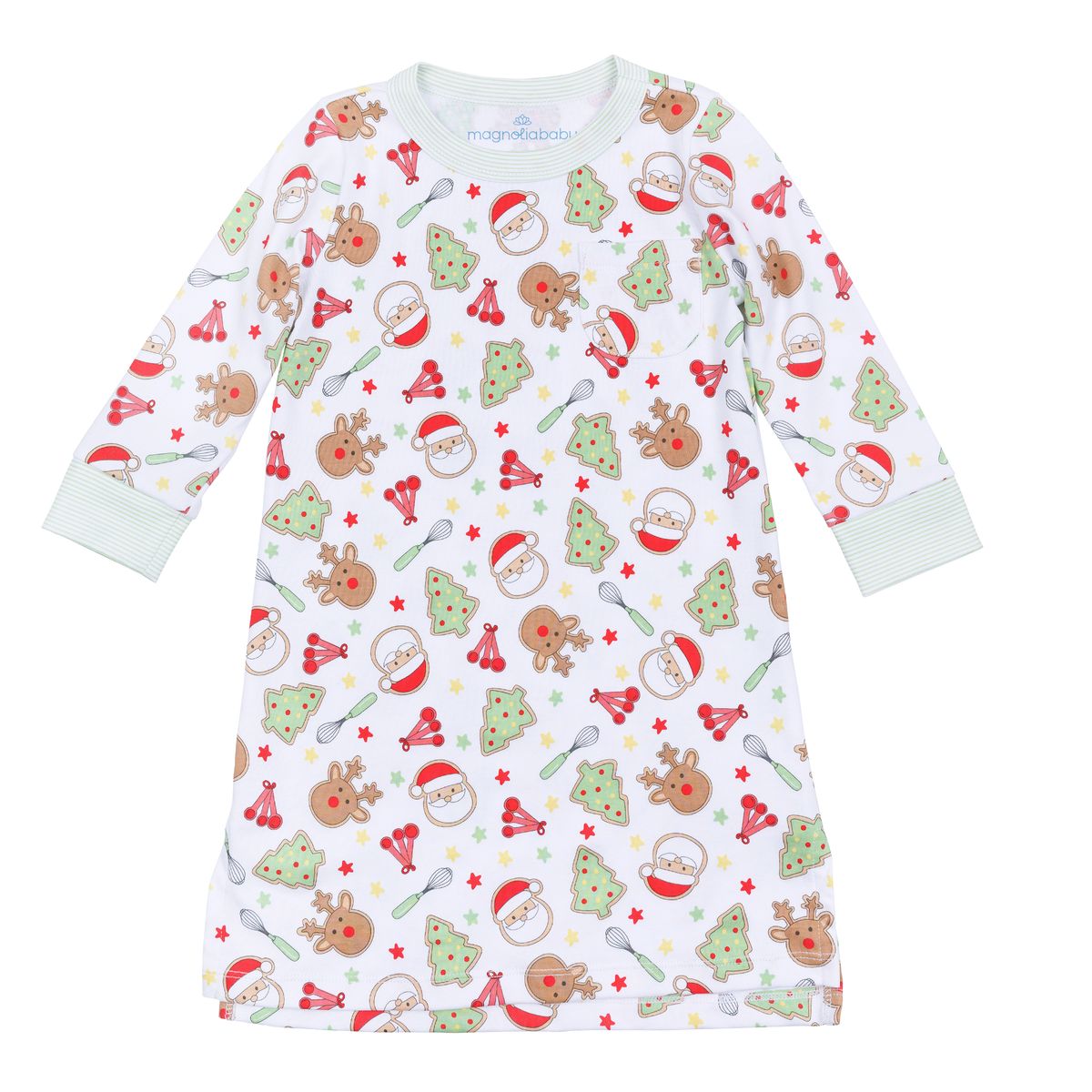 Festive Treats Pima Cotton Nightdress- 8
