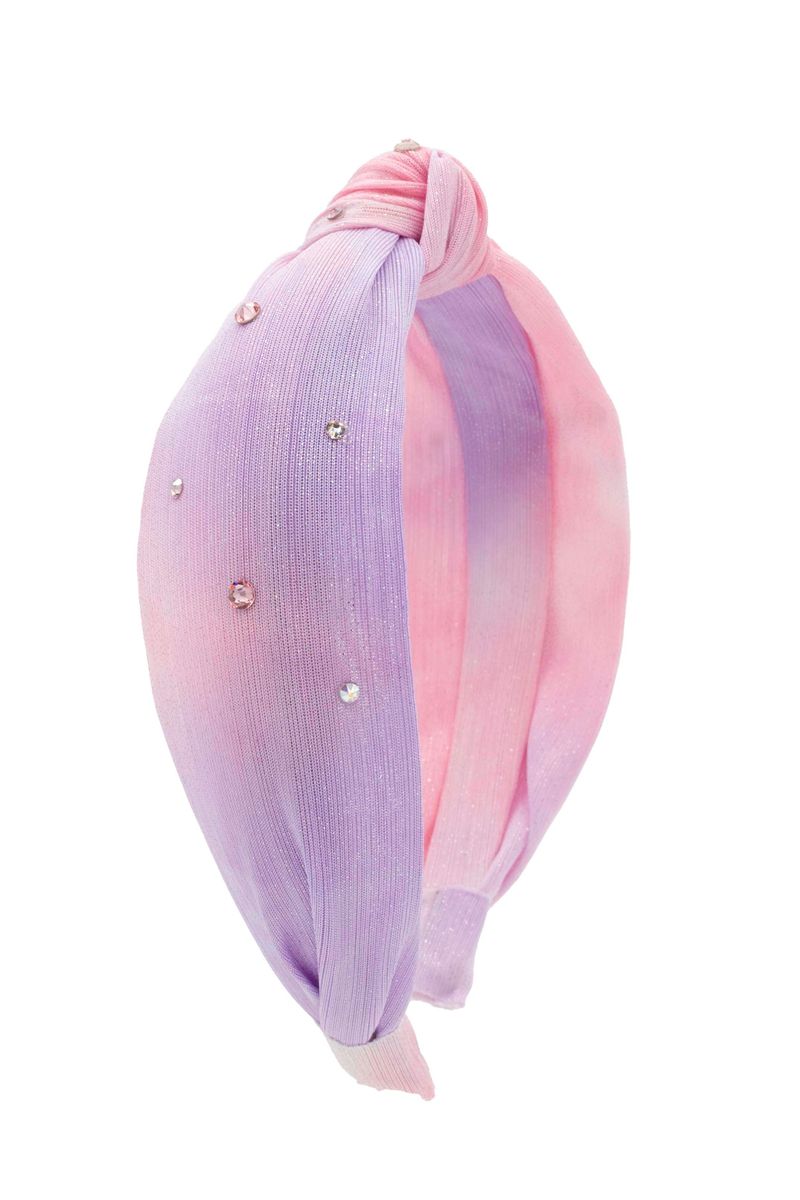 Crystallized Shimmer Knot Headband