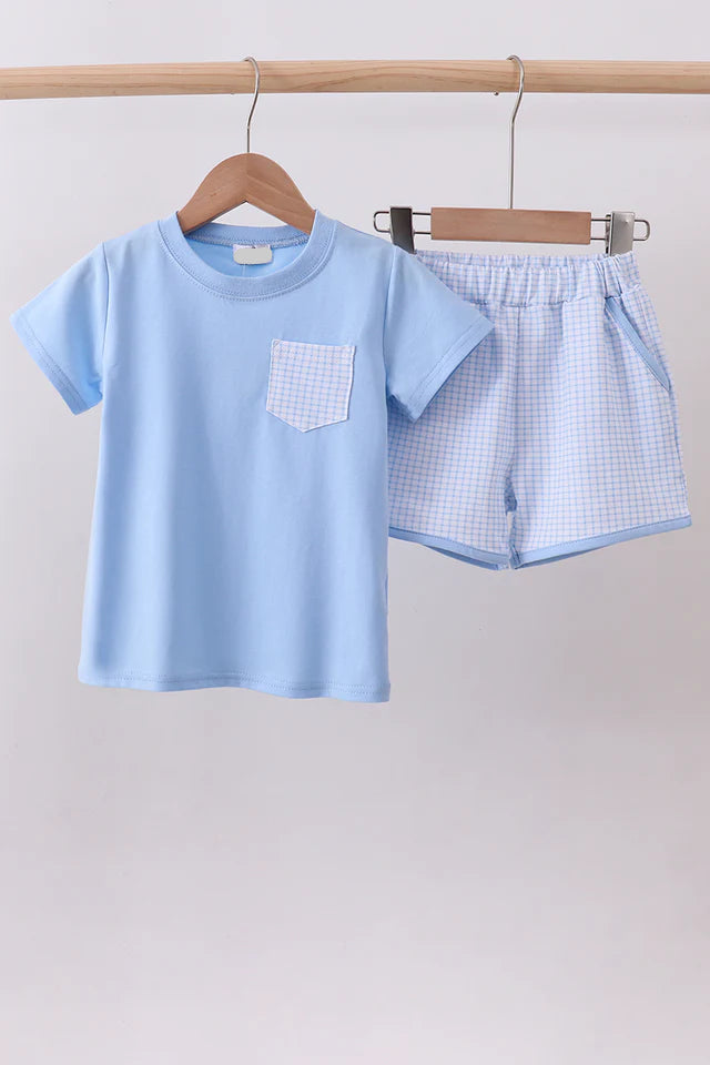 Gingham Short Set