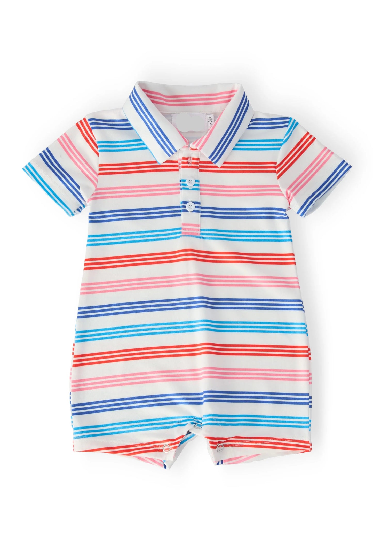 Stripe Polo Shorty