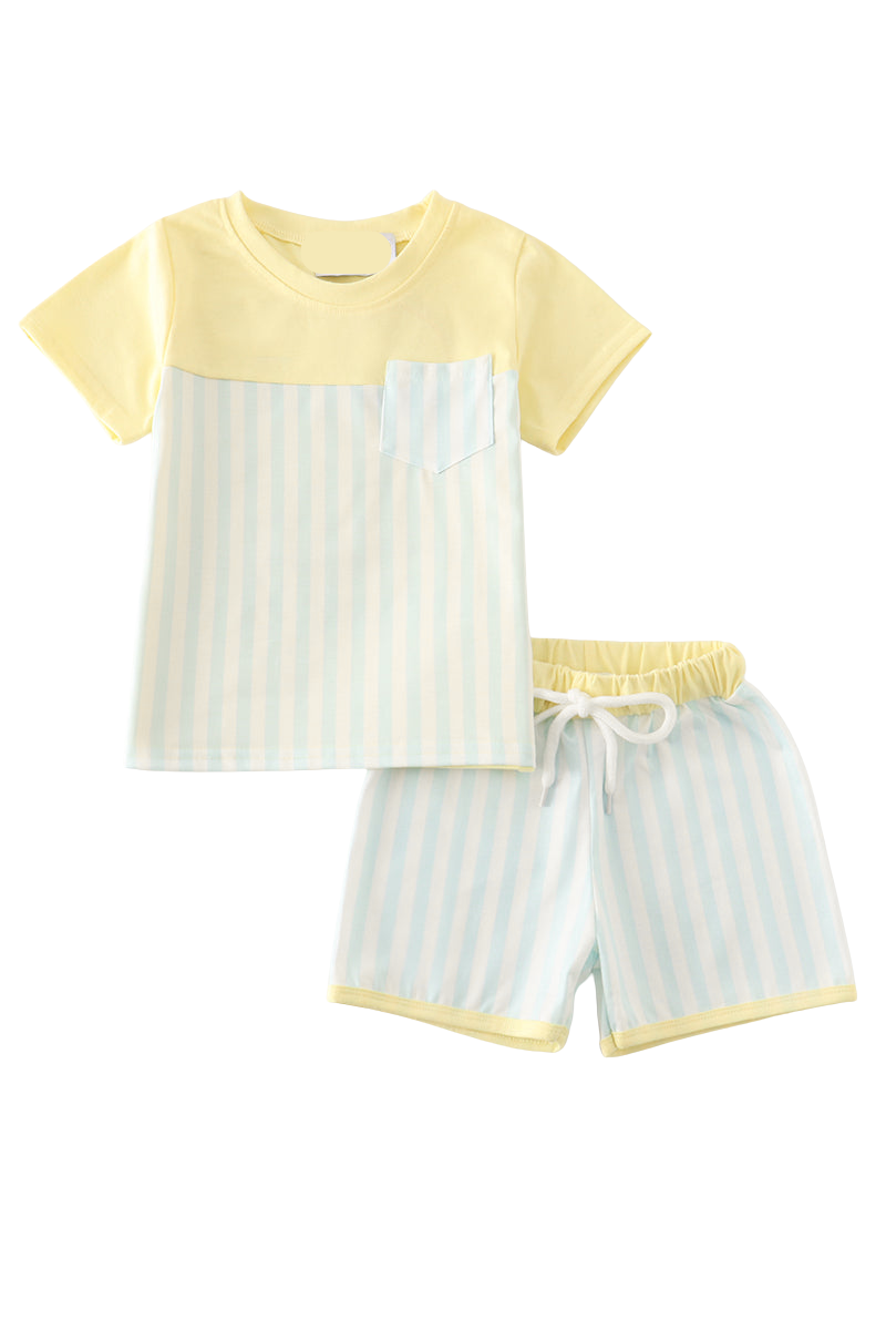 Felipe Stripe Short Set
