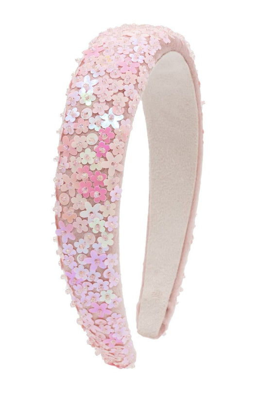Sequin Velvet Headband