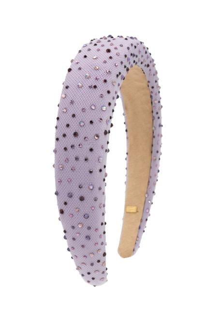 Padded Jewel Tulle Headband