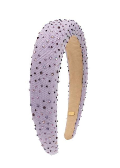 Padded Jewel Tulle Headband
