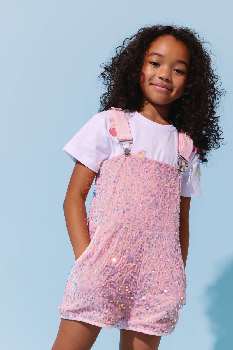 Pretty in Pink Sequin Overalls (Coming Soon)