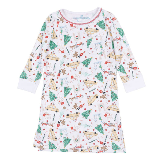 Christmas in the City Pima Nightdress- Pre Order Estimated Arrival October 16