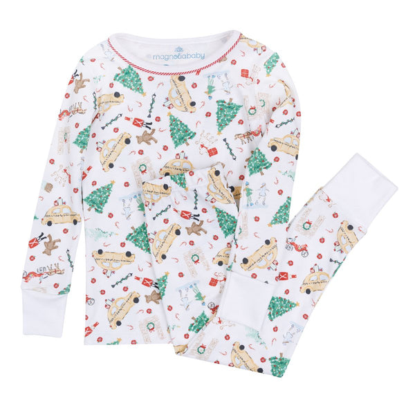 Christmas in the City Pima Long PJs- Pre Order Estimated Shipping October 5
