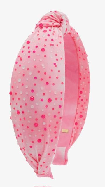 Tye Dye Jewel Knot Headband