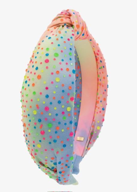 Tye Dye Jewel Knot Headband