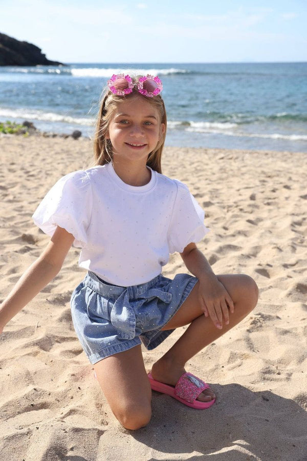 Sparkle Ruffle Tshirt