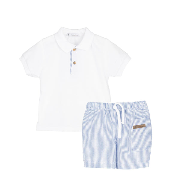 Kerala Polo Short Set