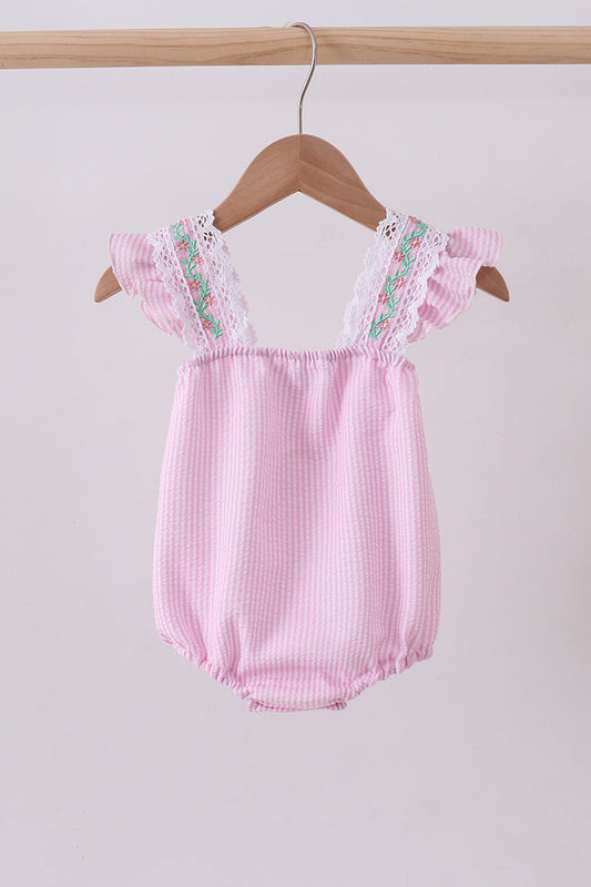 Seersucker Ruffle Bubble