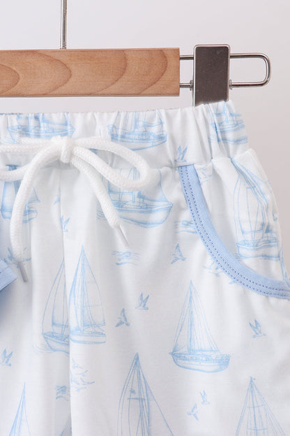 Sailboat Paradise Short Set