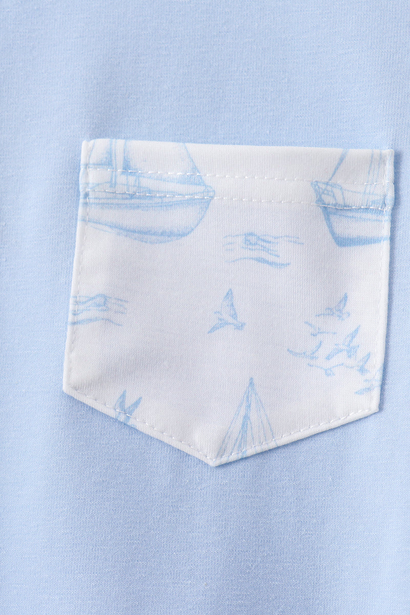 Sailboat Paradise Short Set