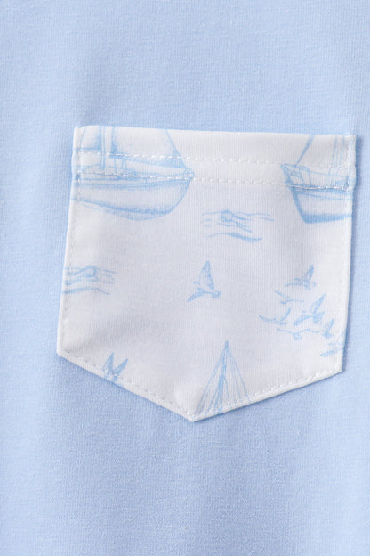 Sailboat Paradise Short Set
