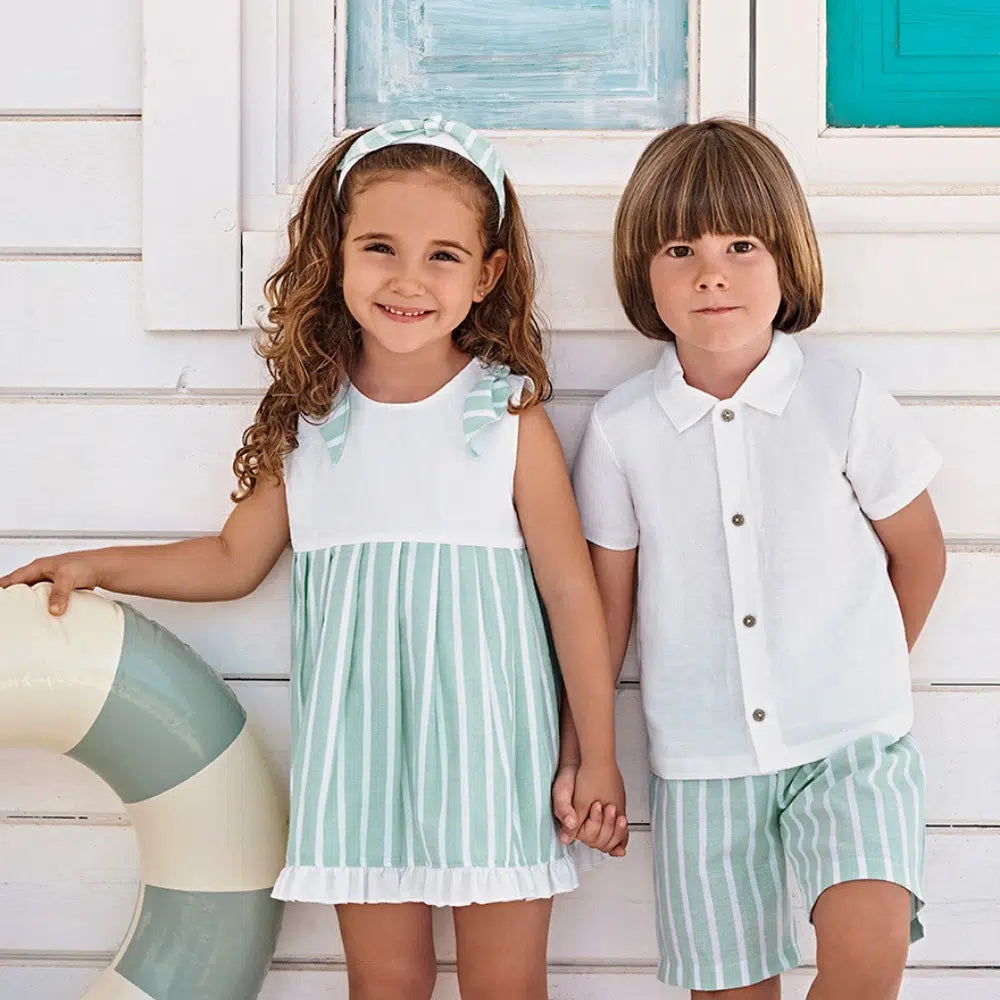 Llebeig Rayado Dress