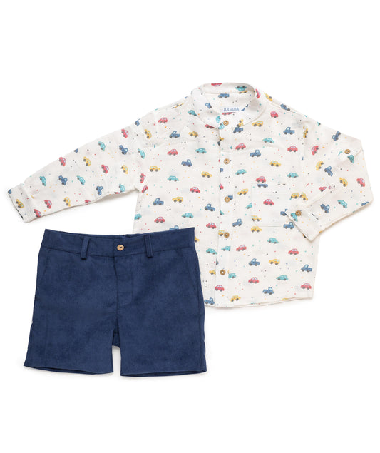Car Boy Short Set- Pre Order