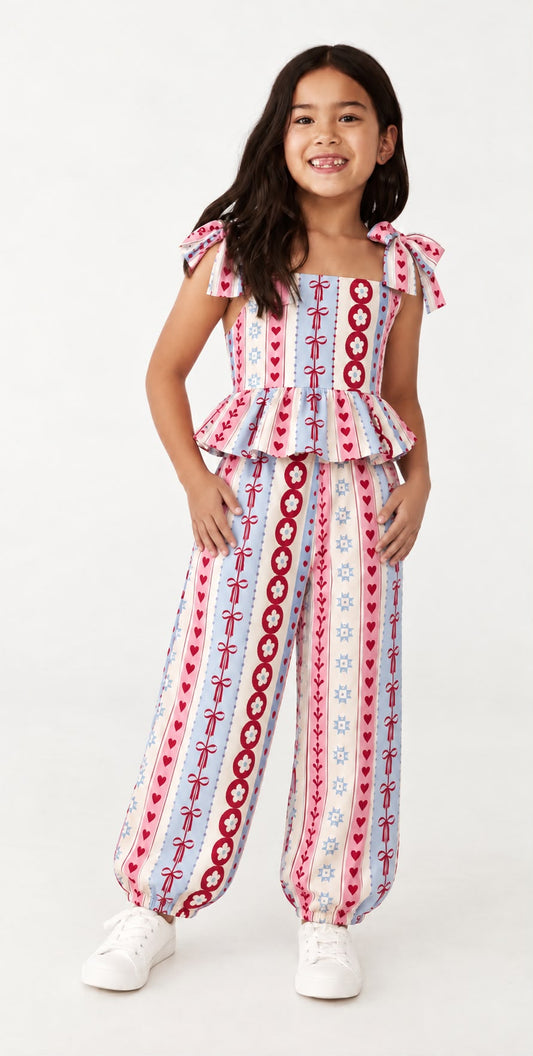 Farah Balloon Pant Set- Pre Order Estimated Shipping Date November 14