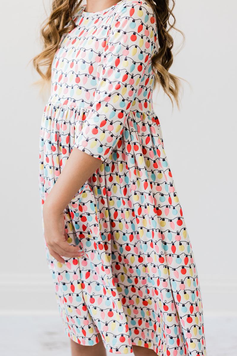 Merry & Bright Twirl Dress- Pre Order