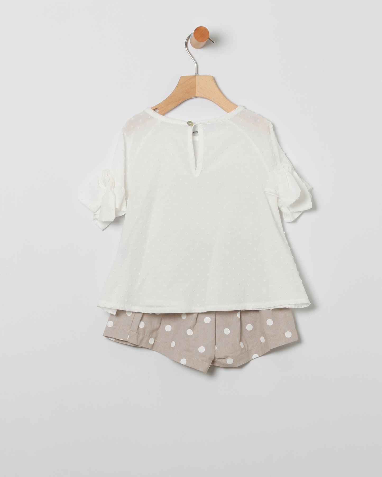 Polk a Dot Bermuda Set