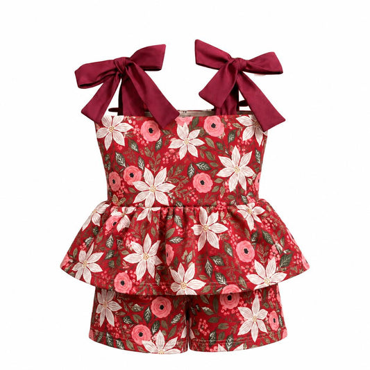 Poinsetta Christmas Set
