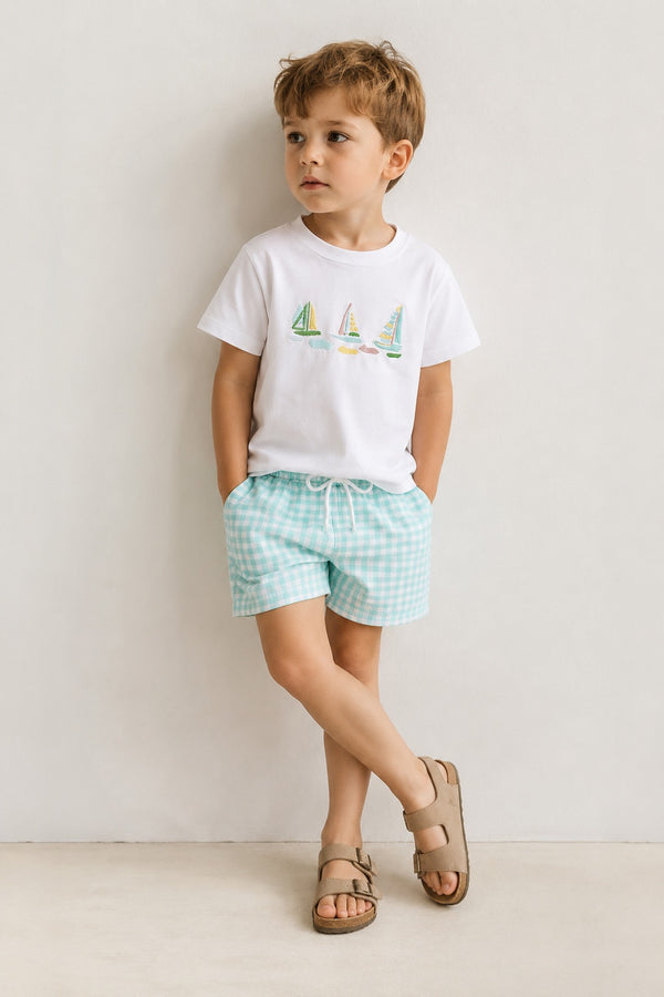 Sailboat Short Set