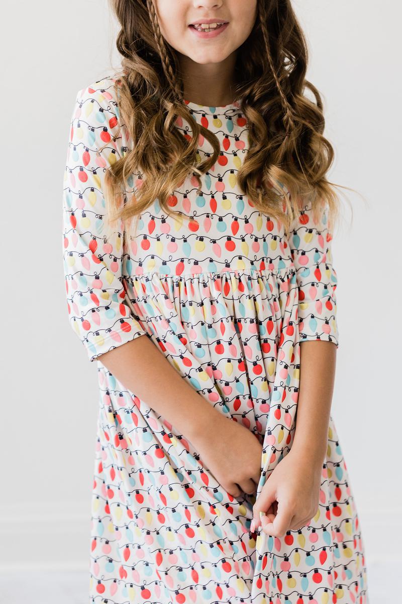Merry & Bright Twirl Dress- Pre Order