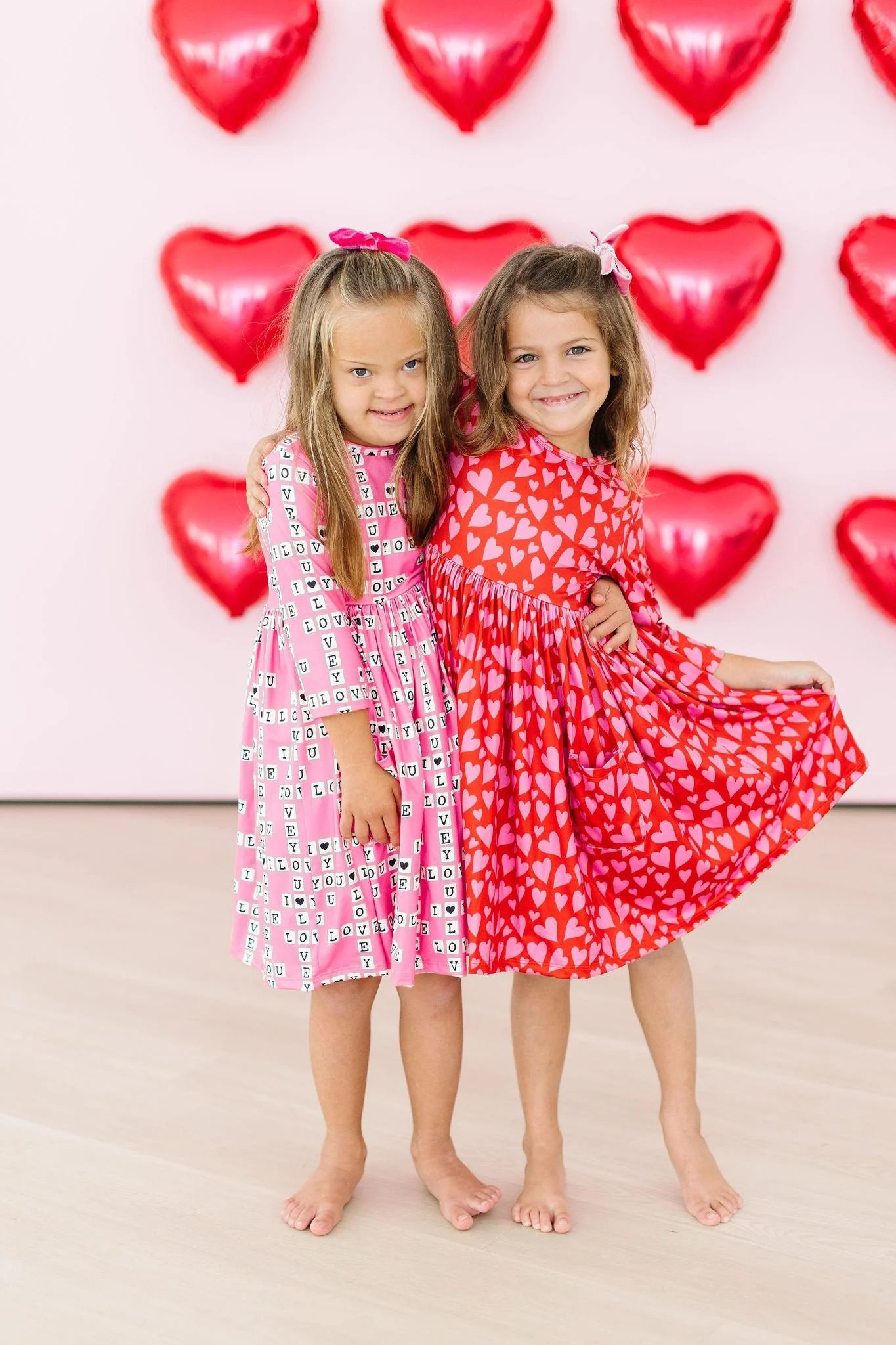 Hearts and Hugs Twirl Dress