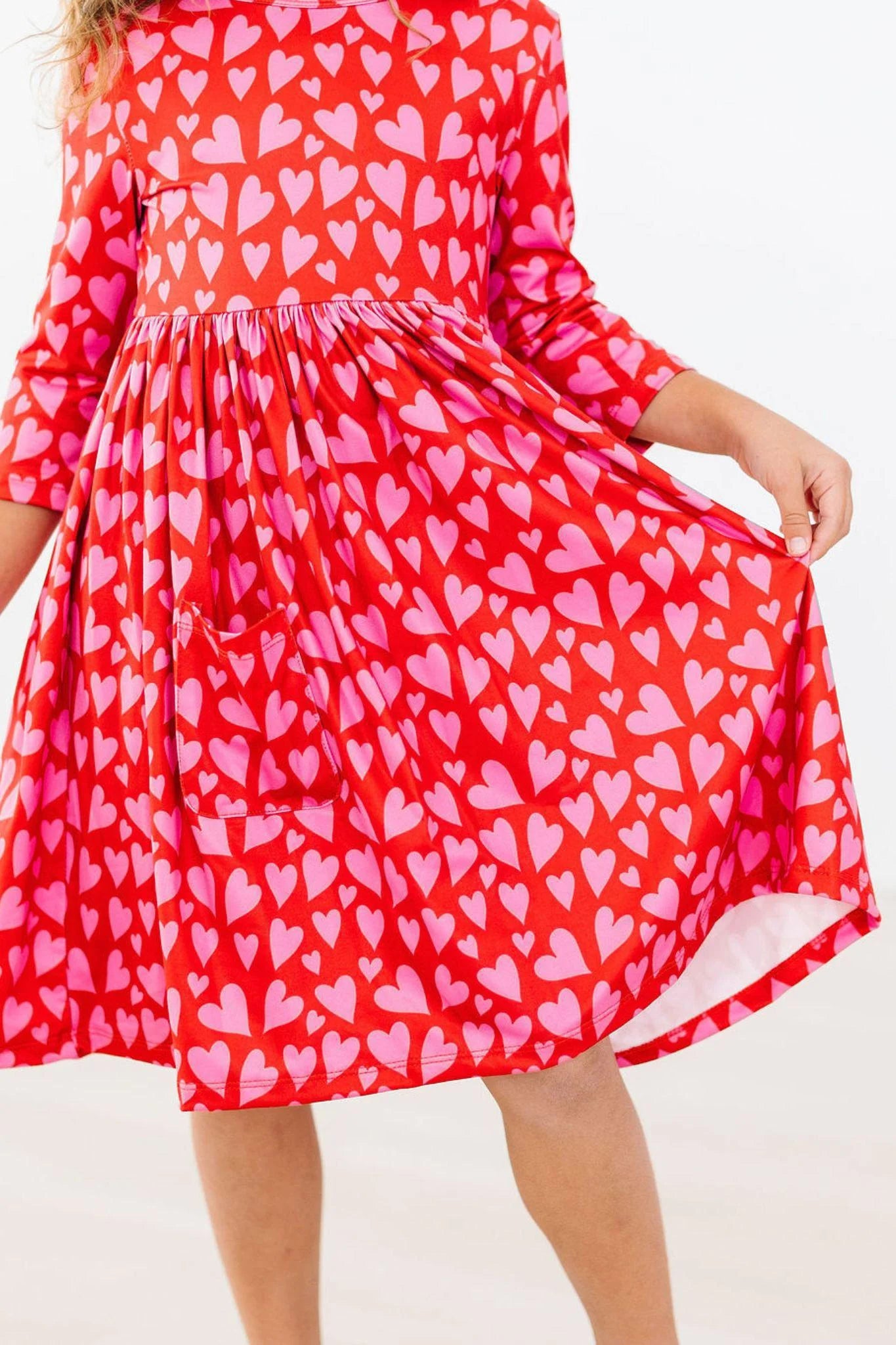 Hearts and Hugs Twirl Dress