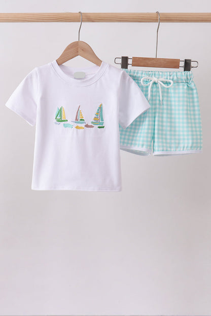 Sailboat Short Set