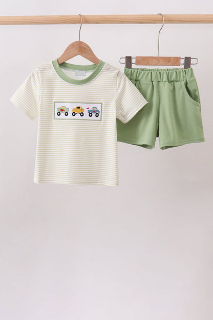 Monster Truck Short Set