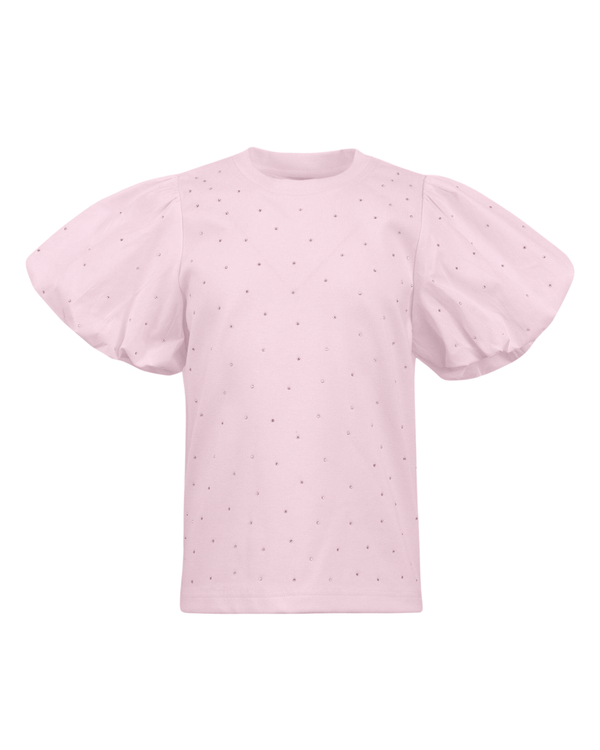Pinky Sparkle Ruffle T-shirt
