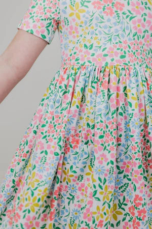 Spring Bloom Twirl Dress