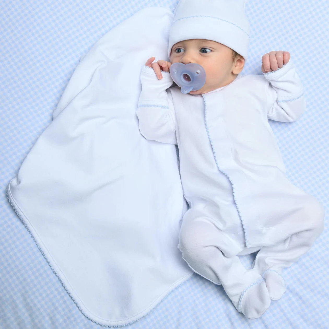 Essentials Pima Cotton Footie