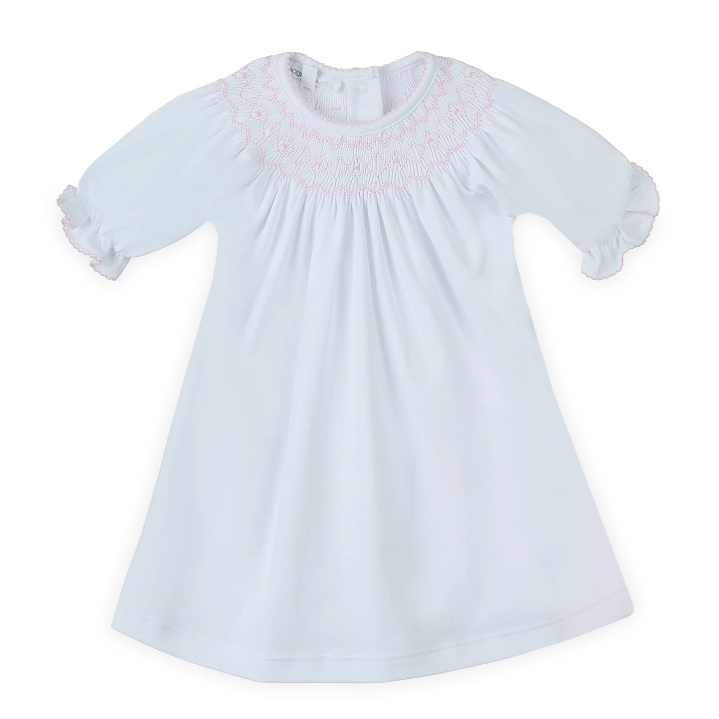 Lizzie Smocked Pima Cotton Dress