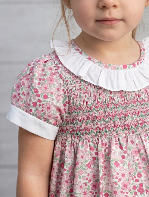 Flavia Smocked Dress