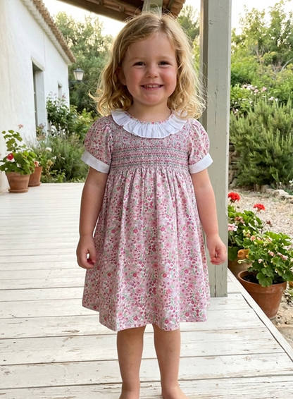 Flavia Smocked Dress