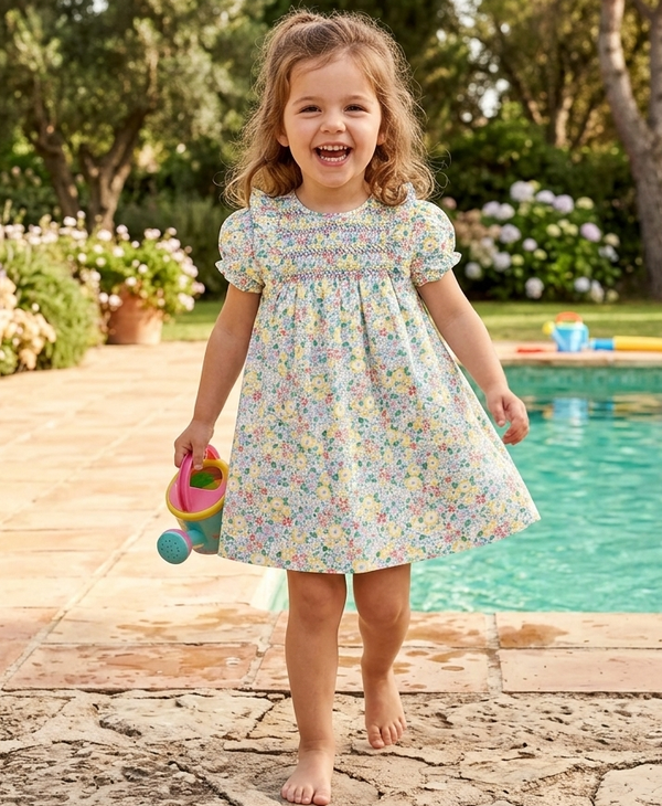 Amelia Smocked Dress