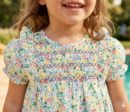 Amelia Smocked Dress