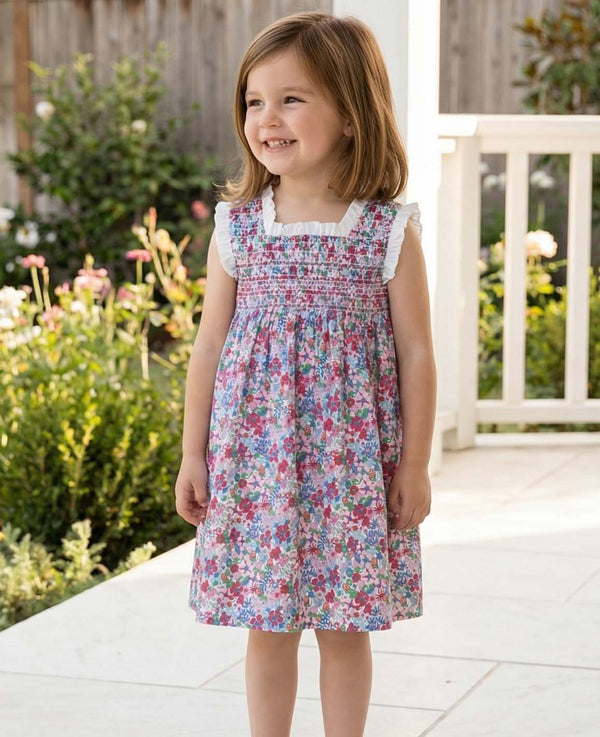 Alicia LIberty Smocked Dress